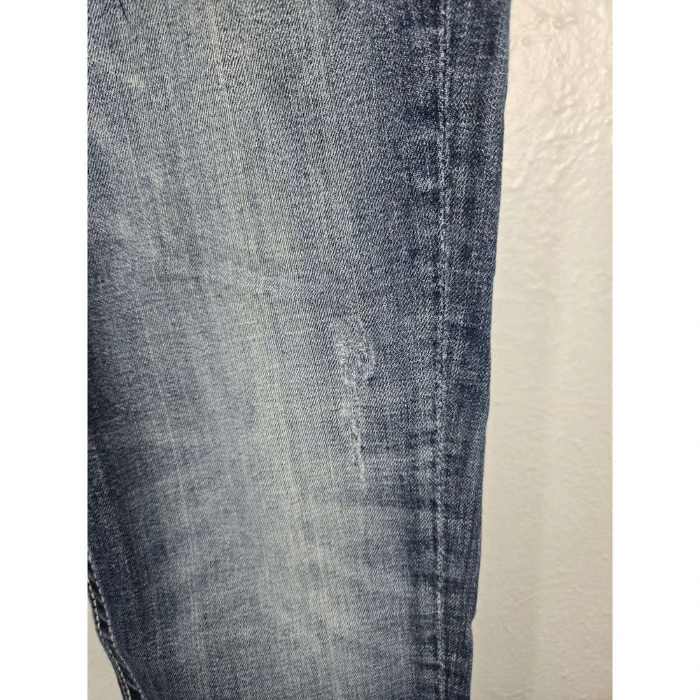 Miss Me Women's Blue Jeans, Size 29 (29x31), Mid-Rise, Skinny Fit, Denim - Picture 6 of 16